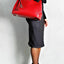 Womens Vky Original Leila Shoulder Classic Leather Bag Handbag - Red
