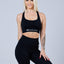 Womens Wrinkle© CROP TOP Dark Angel