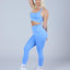 Womens Wrinkle© CROP TOP Sky Blue