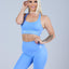 Womens Wrinkle© CROP TOP Sky Blue