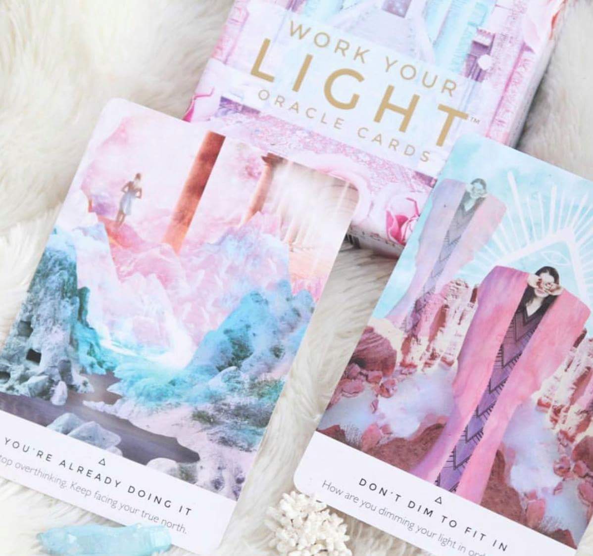 Work Your Light Oracle Cards: A 44-Card Deck and Guidebook