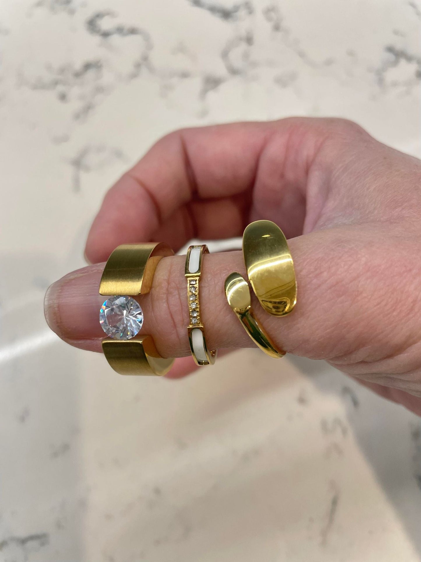 Wrap me together ring - size 10 – Tarnish Proof Jewellery