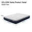 RoomSense Queen Mattress , 30cm Medium Firm Hybrid Mattress with Latex Lumbar Support for Back Pain Relief , Pocket Spring Mattress Queen Size in a Box