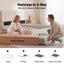 RoomSense Single Mattress, 26cm Orthopedic Firm Mattress for Back Pain Relief, Pocket Spring Hybrid Mattress King Size for Home & Rental