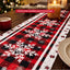 Jingle Jollys Christmas Table Runner Snowflake 190x32CM Dining Party Decor Linen