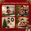 Jingle Jollys Christmas Snowman Ornament 40-56cm Telescopic Tabletop Decoration Doll, Adjustable Length For Tabletop, Window, Mantel, Indoor Holiday Decor