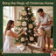 Jingle Jollys 10Pcs Christmas Tree Flower Set Garland Wreath Poinsettia Decorations