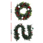 Jingle Jollys Christmas Garland with Wreath Set