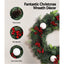 Jingle Jollys Christmas Garland with Wreath Set