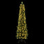 Jingle Jollys 1.8M Christmas Tree with Pre-Lit LED Lights Decoration 300 Tips