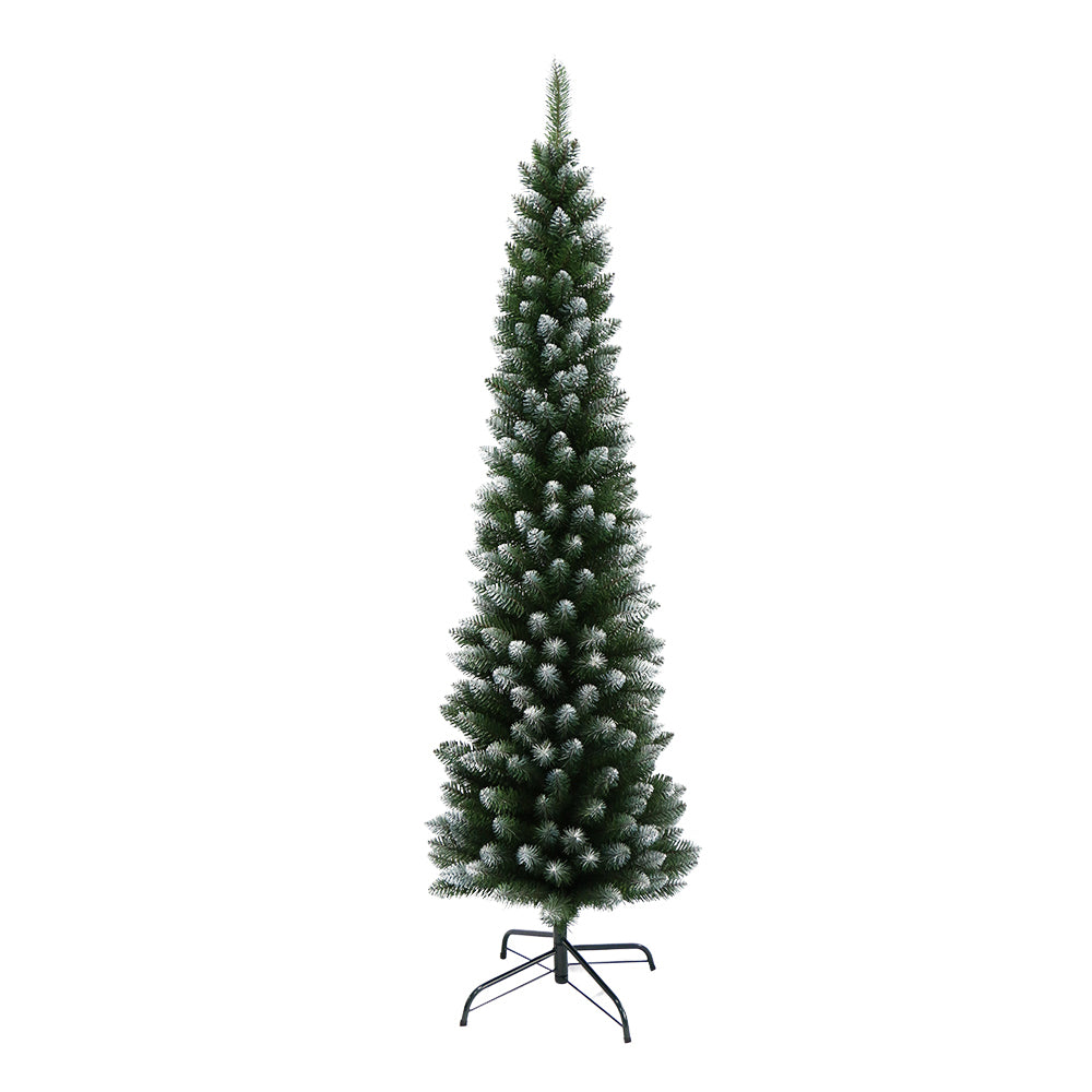 Jingle Jollys 1.8M / 6FT Christmas Tree with Snow 300 Tips Xmas Decoration