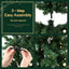 Jingle Jollys 1.8m Pre-Lit Christmas Tree Slim Pencil Xmas Tree Corner Tree