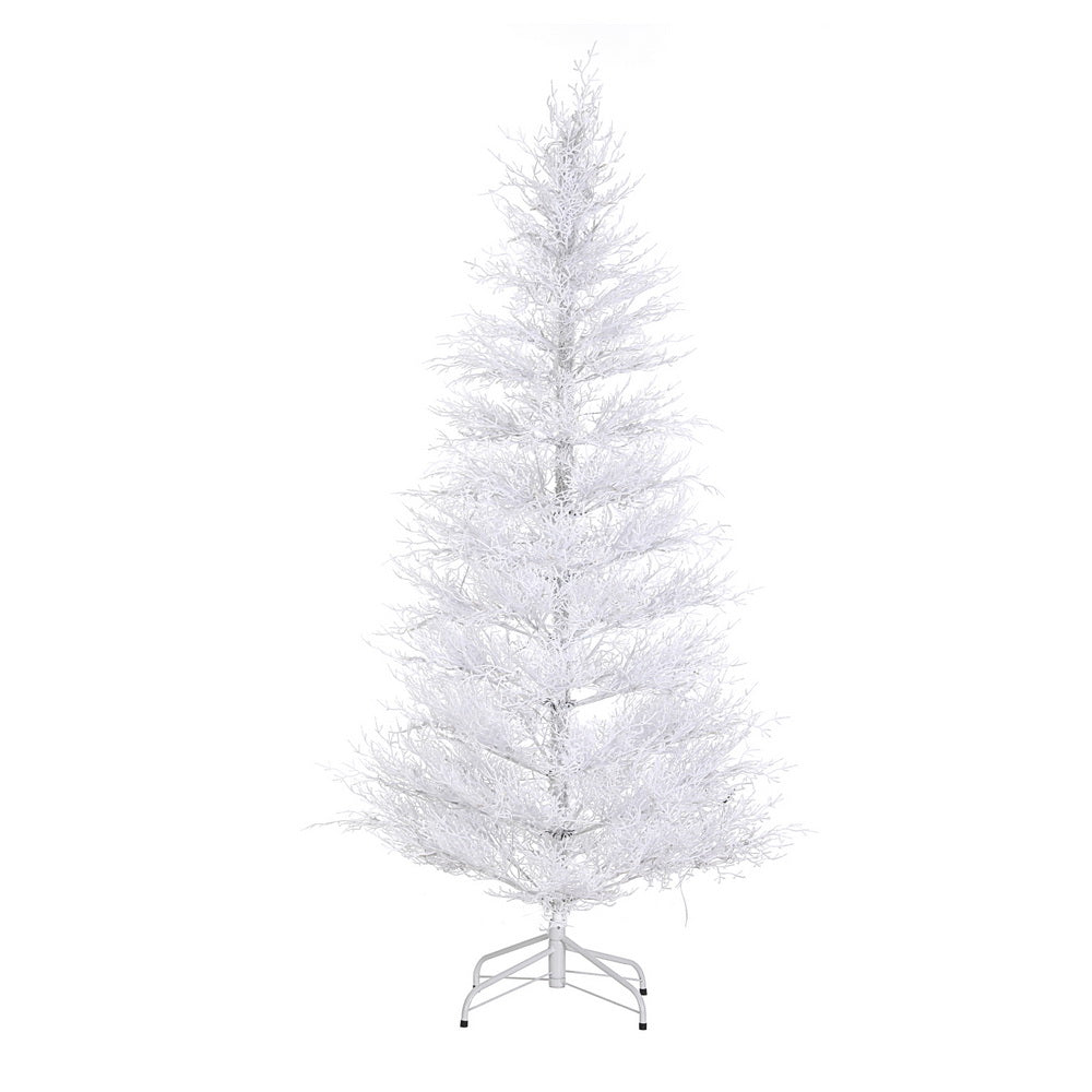 Jingle Jollys 1.8M LED Christmas Tree 8 Modes Adjustable Multi Color Light Snowy