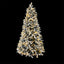 Jingle Jollys Christmas Tree 1.8m Snow Flocked LED Xmas Decoration 8 Light Modes
