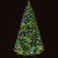 Jingle Jollys Christmas Tree 2.4M Green With 1488 LED Lights Multi Colour