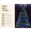 Jingle Jollys Christmas Tree 2.4M Green With 1488 LED Lights Multi Colour