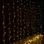 3X6M Christmas Lights Curtain Light Warm White 600 LED Jingle Jollys