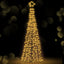 Jingle Jollys Christmas Tree 3.6M 400 LED Xmas Trees With Lights Warm White