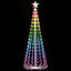1.8M Christmas Tree 265 LED RGB Fairy Lights Jingle Jollys