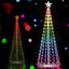 1.8M Christmas Tree 265 LED RGB Fairy Lights Jingle Jollys