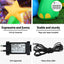 Jingle Jollys Christmas Inflatable Dinosaur 1.86M Height LED Decorations Illuminated