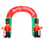 Jingle Jollys Christmas Inflatable Nutcracker Archway 3M Outdoor Decorations