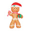 Jingle Jollys Christmas Inflatable Bear Doll 3M Outdoor Decorations Lights