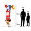 Jingle Jollys Christmas Inflatable Climbing Santa 3.5M Height LED Decorations Illuminated
