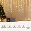 Jingle Jollys 6M Christmas Icicle Lights String Light 160 LED Solar Powered Warm