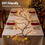 Jingle Jollys Christmas Willow Vine Lights Branch LED Fairy DIY Wall Decor 1.8m Warm White