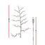 Jingle Jollys Christmas Willow Vine Lights Branch LED Fairy DIY Wall Decor 1.8m Warm White