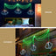 1.8M Christmas Lights 288 LED Bell Motif Light Decorations Jingle Jollys
