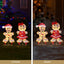 30 LED Christmas Lights Gingerbread Motif Fairy Light Decoration Jingle Jollys
