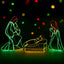 1.12M Christmas Lights Motif 552 LED Rope Light Outdoor Decoration Jingle Jollys