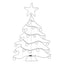 Jingle Jollys Christmas Lights 118cm Motif 288 LED Rope Light Outdoor Decoration