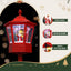 1.8M Christmas Lights Post Lamp LED Outdoor Decorations Jingle Jollys