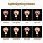 4 PCS Christmas Lights Path Ground Light Garden Decorations 68 LED Jingle Jollys
