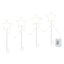 Jingle Jollys 4 PCS Christmas Lights Path Ground Light Garden Decorations 144 LED