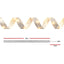 20M Christmas Lights Ribbon Fairy Light 200 LED Warm Jingle Jollys