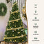 Jingle Jollys 20M Christmas Lights Fairy Ribbon Light 200 LED Xmas Decor Golden