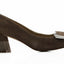 Zasel Hope Ladies Womens Beige Suede Leather Low Heel Casual Dress Shoes