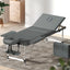 Zenses Massage Table Portable 3 Fold Aluminium Therapy Beauty Bed Waxing 75CM