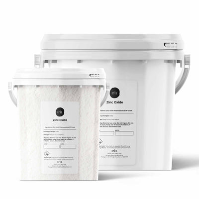 Zinc Oxide Powder BP Pharmaceutical Grade 99.9% Purity in Resealable Buckets