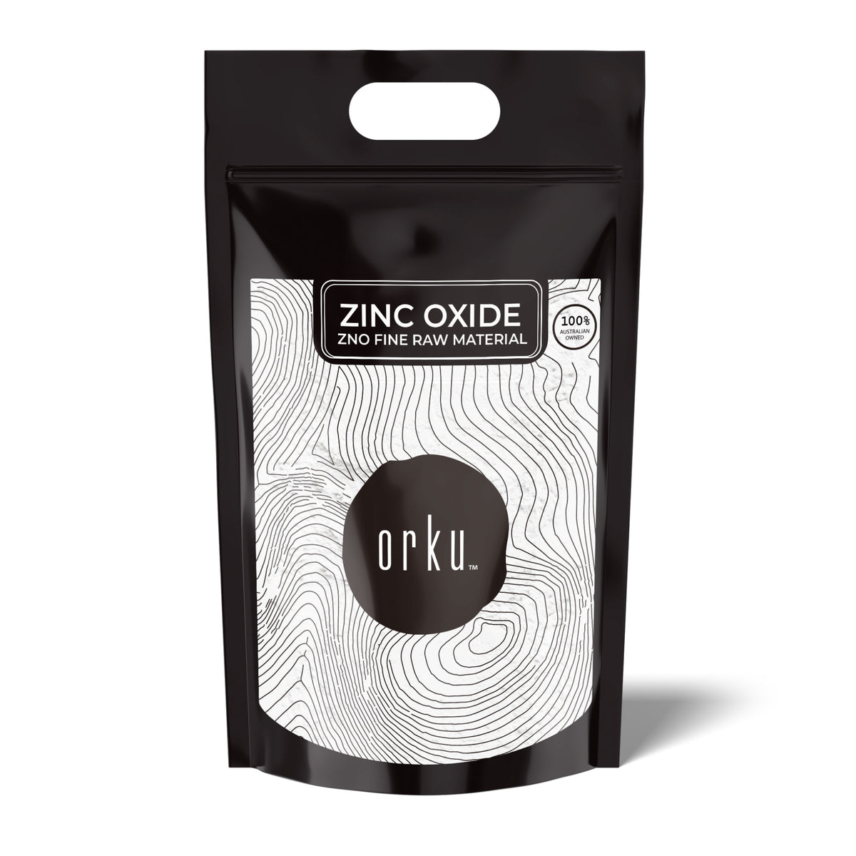 Orku 5Kg Zinc Oxide Powder Food Grade 99.9% ZnO Fine Raw Material