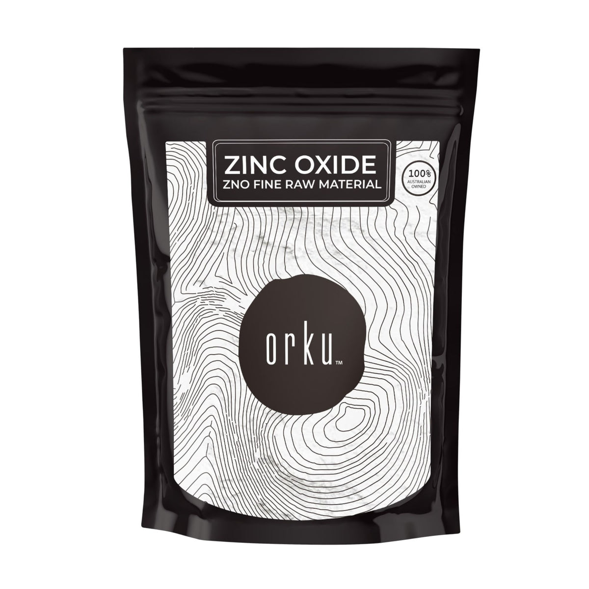 Orku 400g Zinc Oxide Powder Food Grade 99.9% ZnO Fine Raw Material