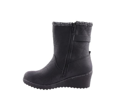 Womens Bellissimo Ara Shoes Black Dress Winter Comfort Boots