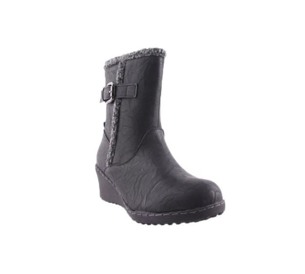 Womens Bellissimo Ara Shoes Black Dress Winter Comfort Boots