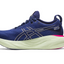 Womens Asics Gel-Nimbus 25 Indigo Blue/ Pure Silver Athletic Running Shoes