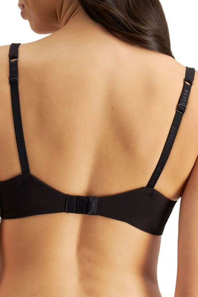 Berlei Barely There Cotton Contour Black Bra