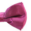 Boys Burgundy Plain Bow Tie